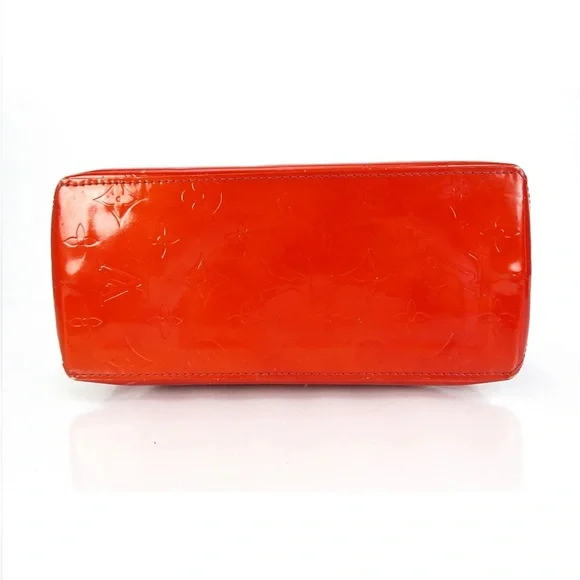 Louis Vuitton Red Patent Tote with Tan Handles - Picture 5 of 16